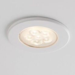 Loevschall ID-LED Spot Steel møbelspot for innbygging eller påbygging | Illuminor as