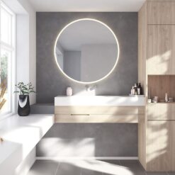 Atlas1000 baderomsspeil med lys og dimming