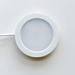 Pace Light Satin White varmhvit møbelspot | Illuminor as